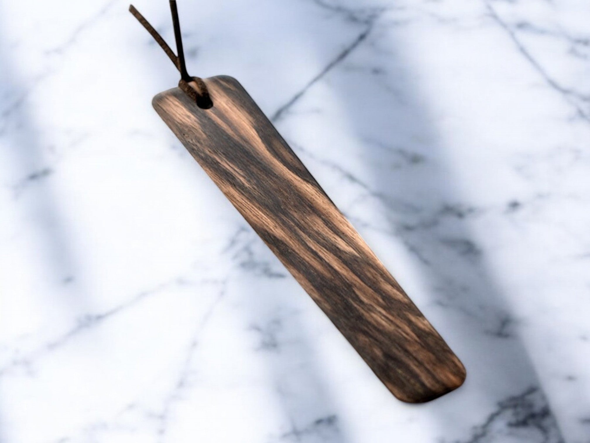 Bookmark Black persimmon, Jindai Zelkova, Jindai cedar  [Custom Engraving Included]