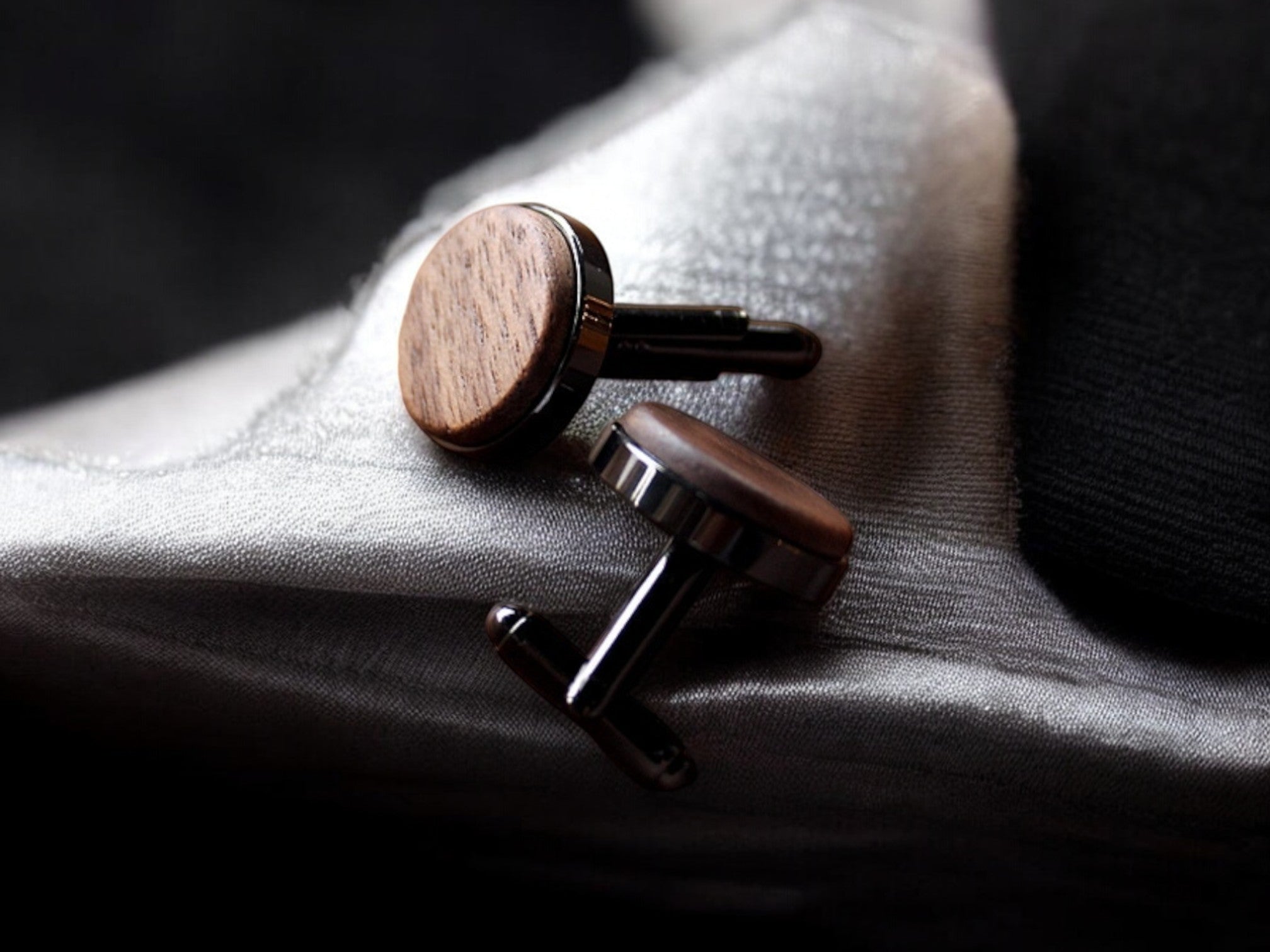 Wooden Elegance Cufflinks