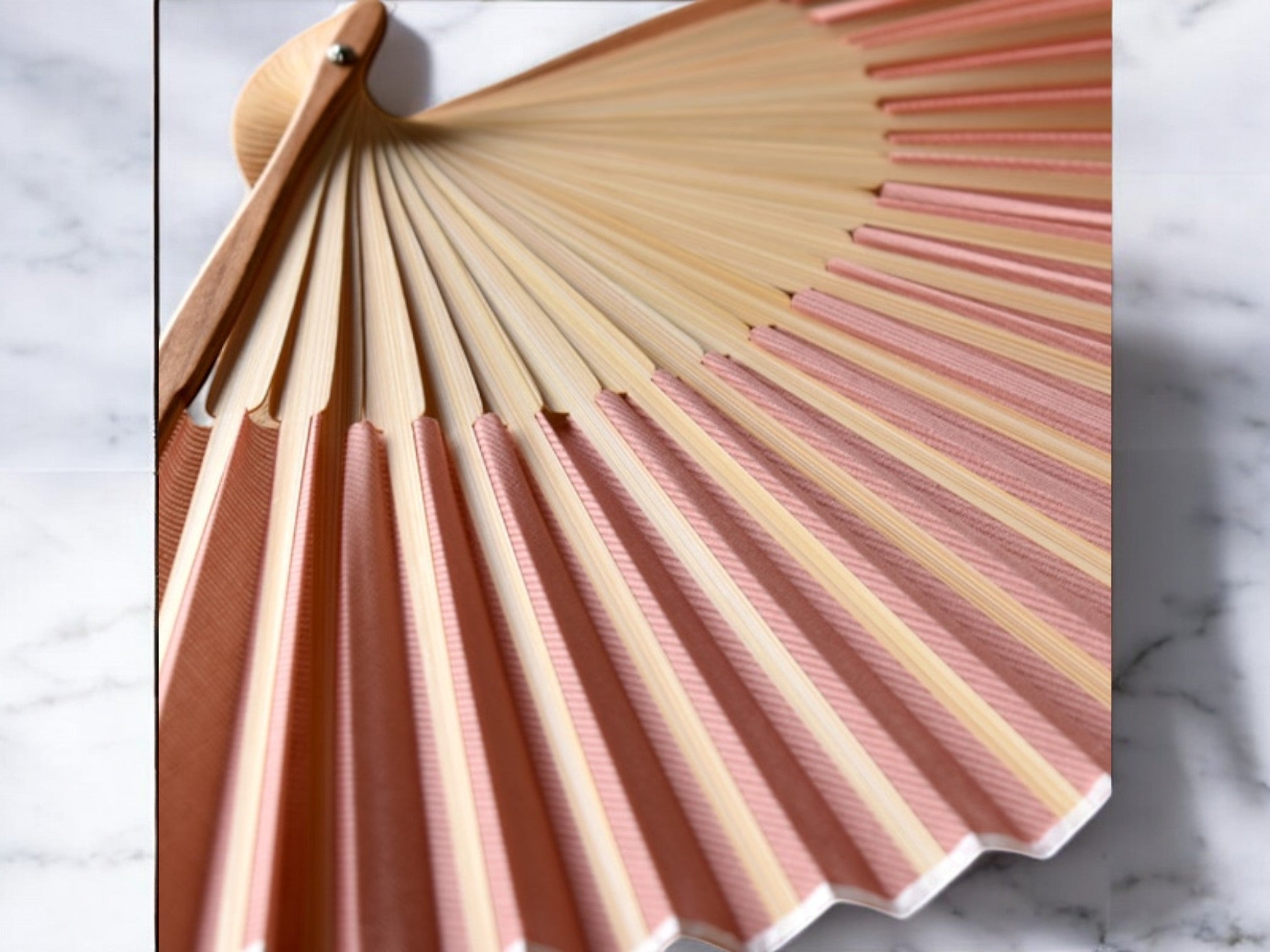 Elegant Wooden Folding Fan