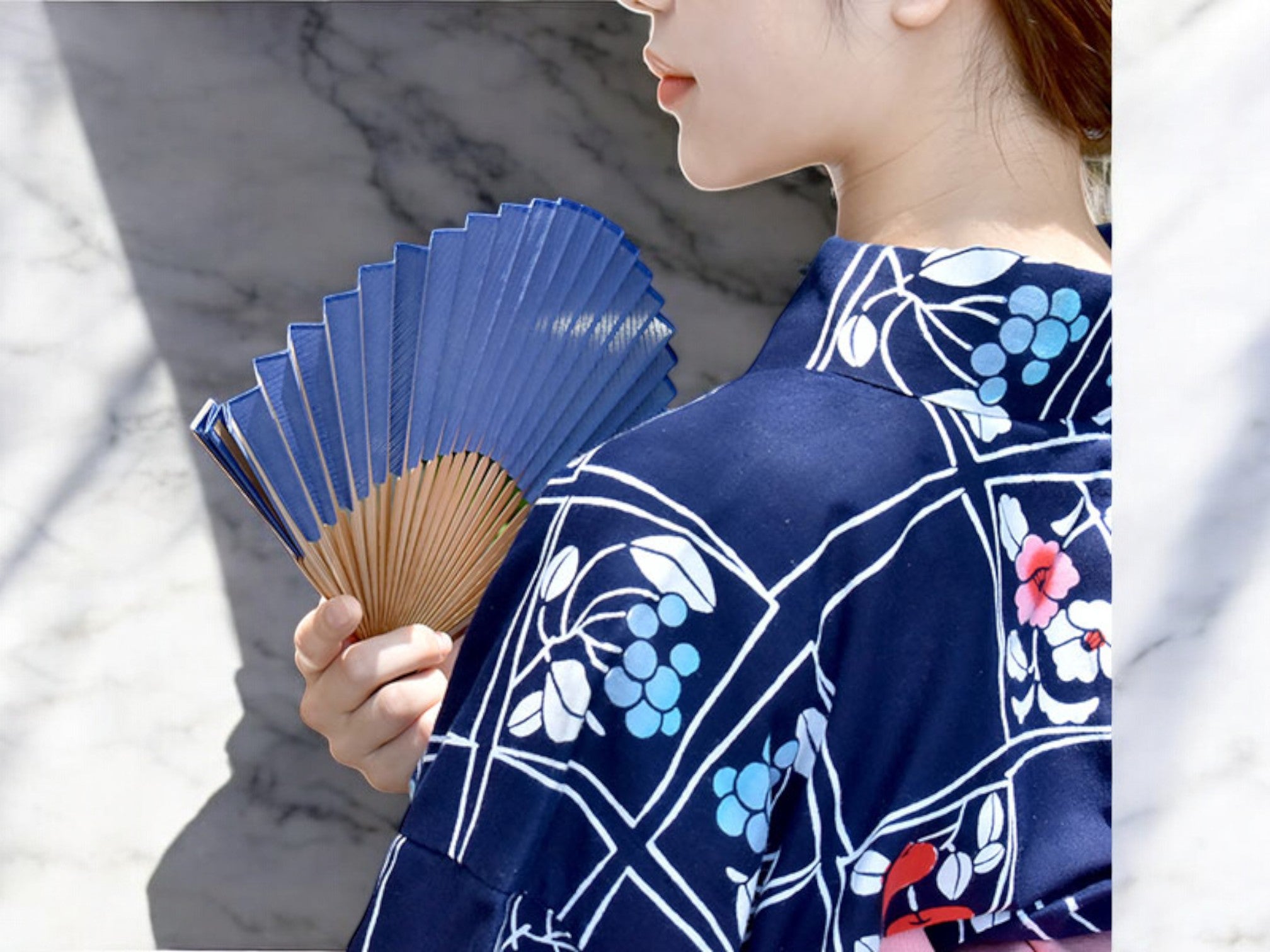 Elegant Wooden Folding Fan