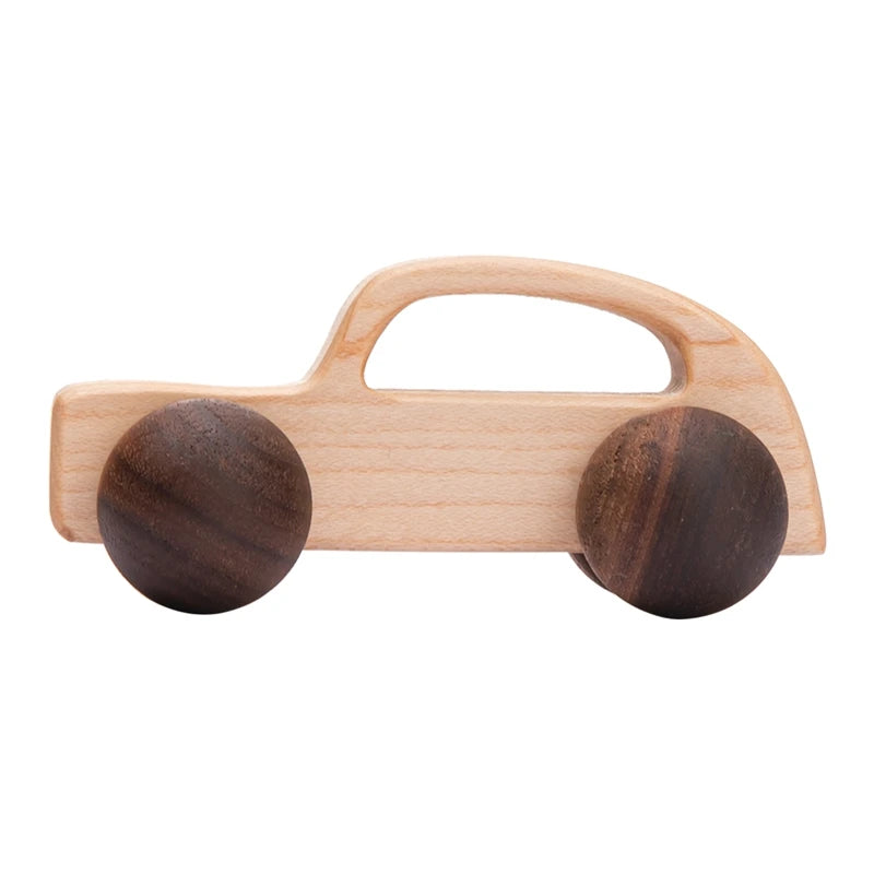 Wooden Car Blocks - Beech Wood Toy