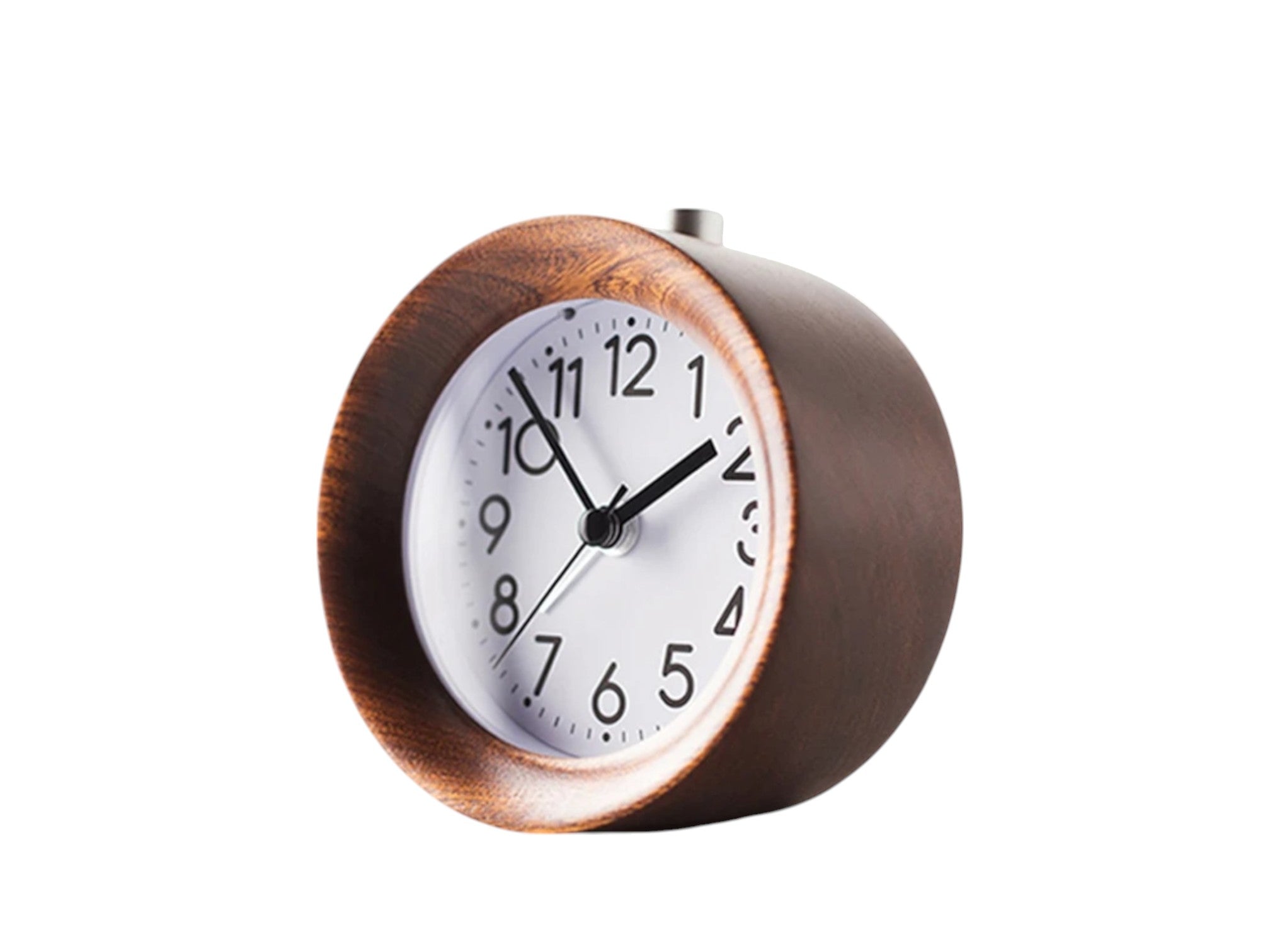 Silent Wooden Bedside Alarm Clock