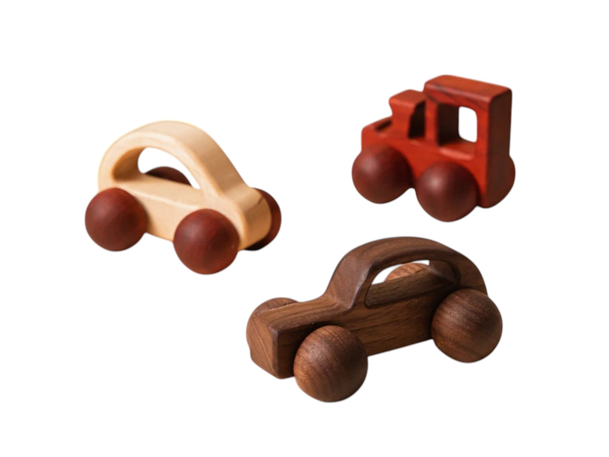 Wooden Car Blocks - Beech Wood Toy