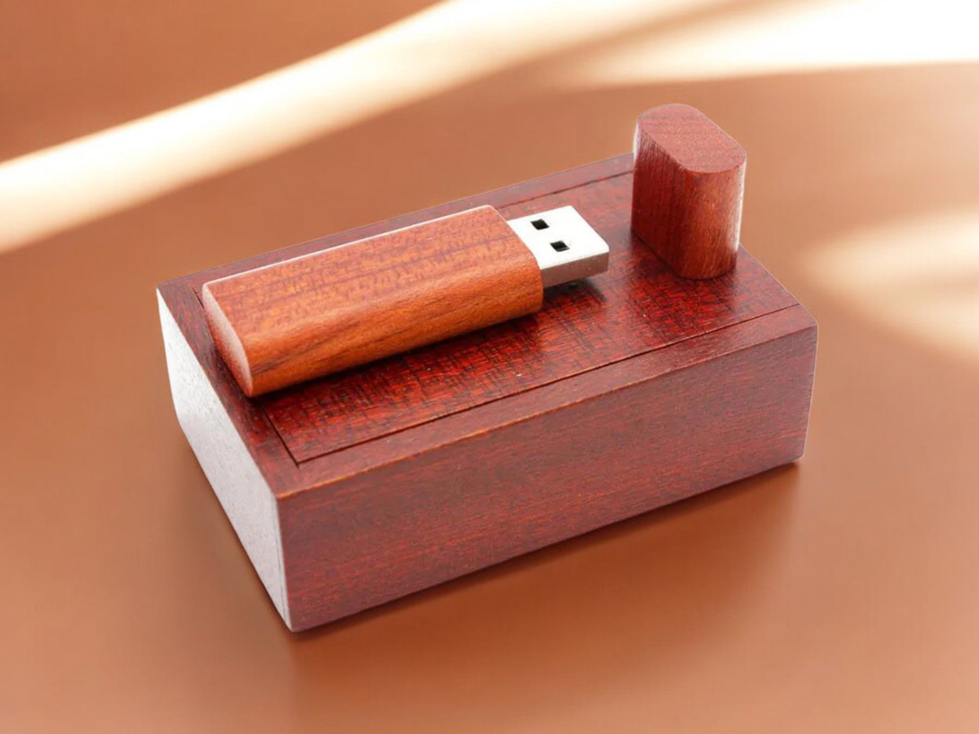 MOKU Bamboo USB Drive (16GB to 64GB)  [Custom Engraving Included]