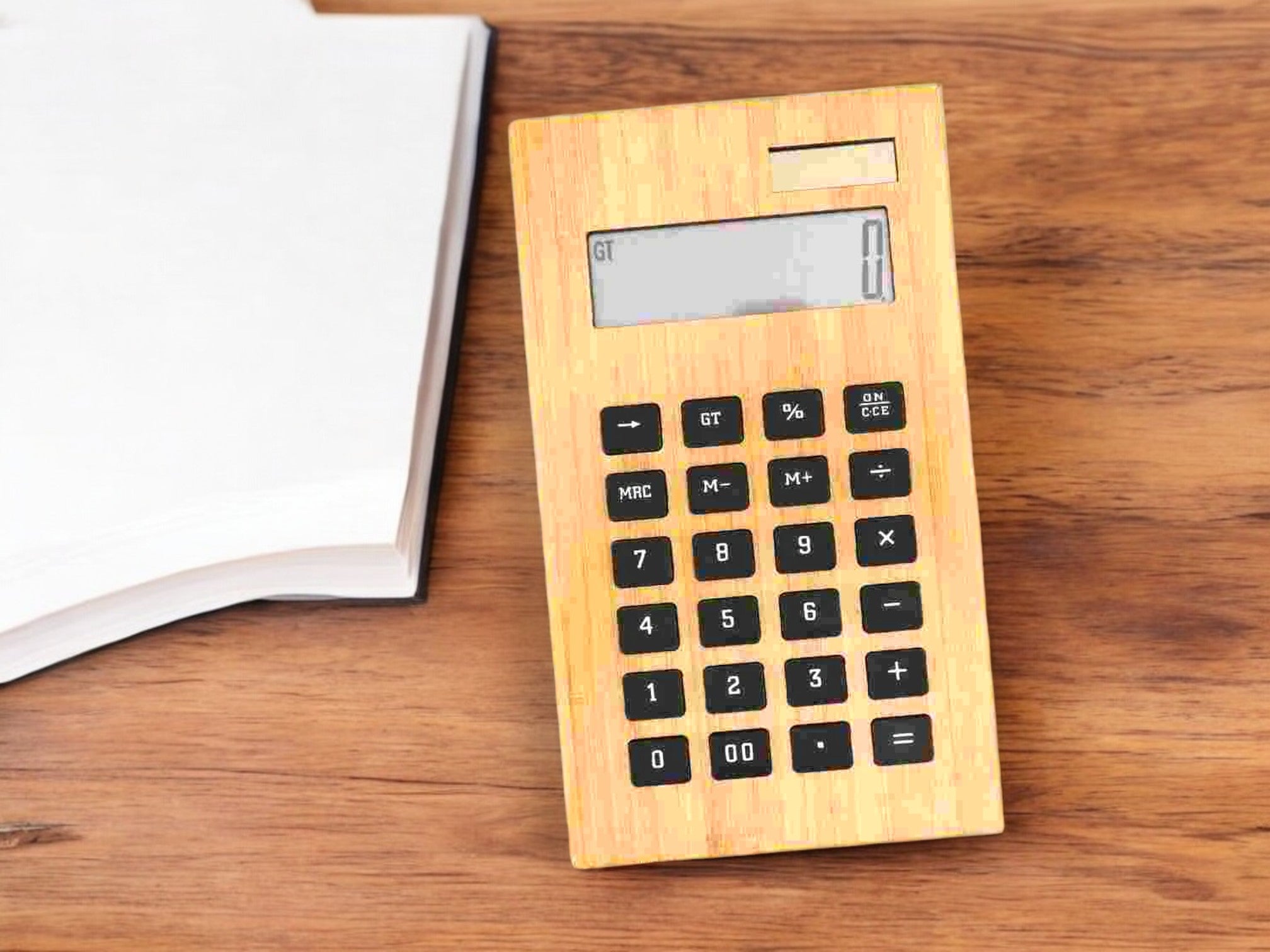 Solar-Powered Desk Calculator