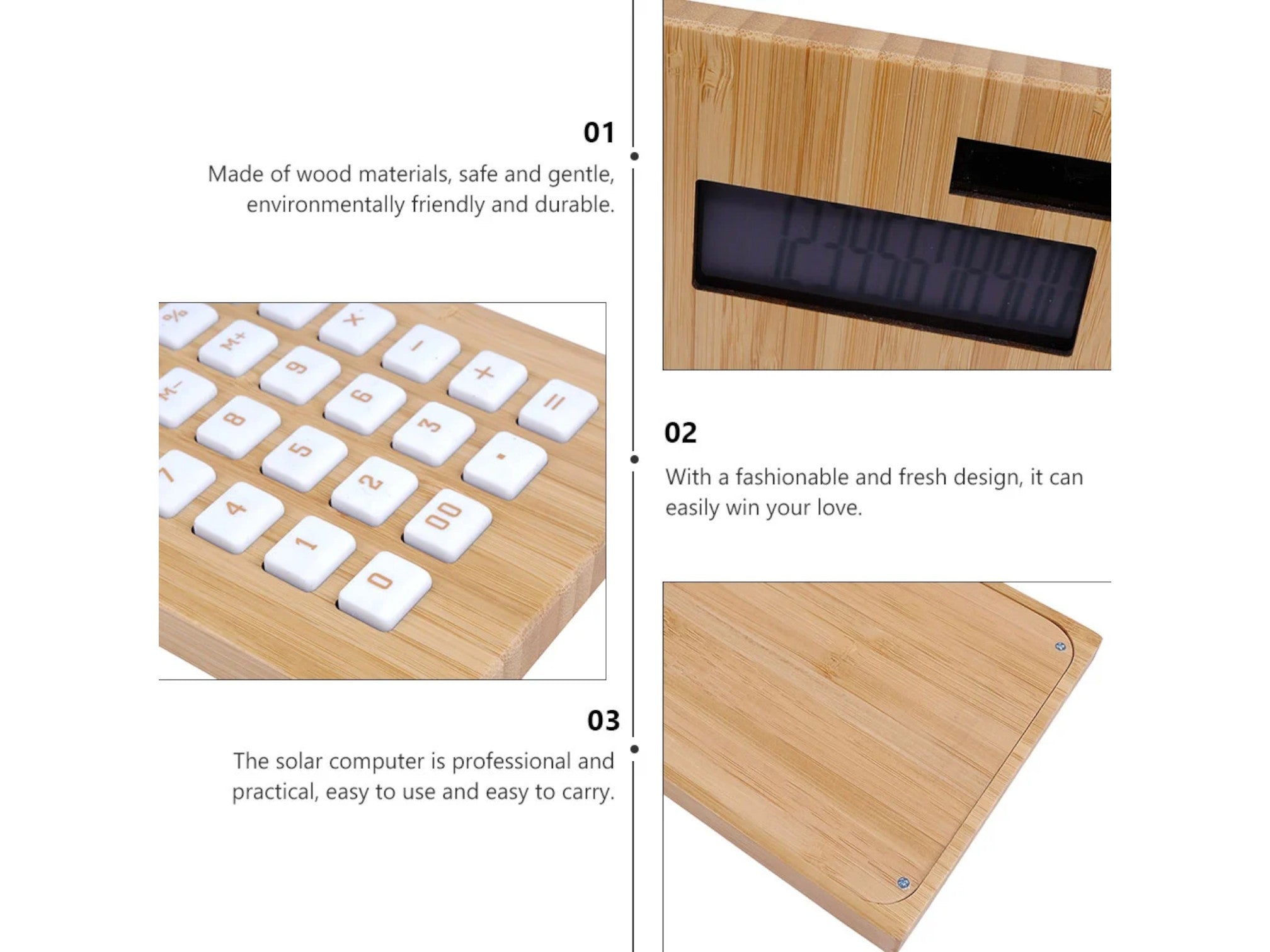 Solar-Powered Desk Calculator