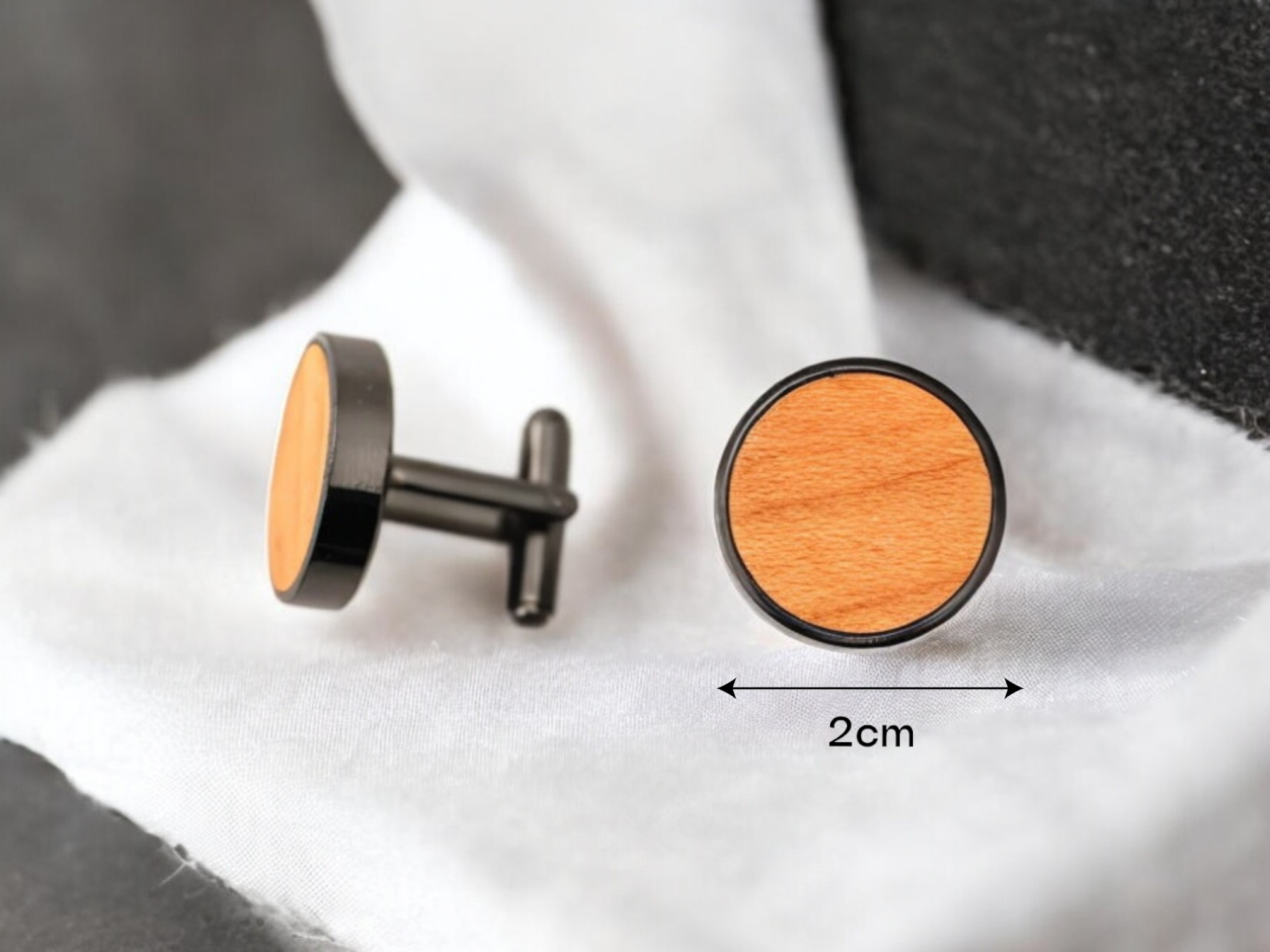 Wooden Elegance Cufflinks