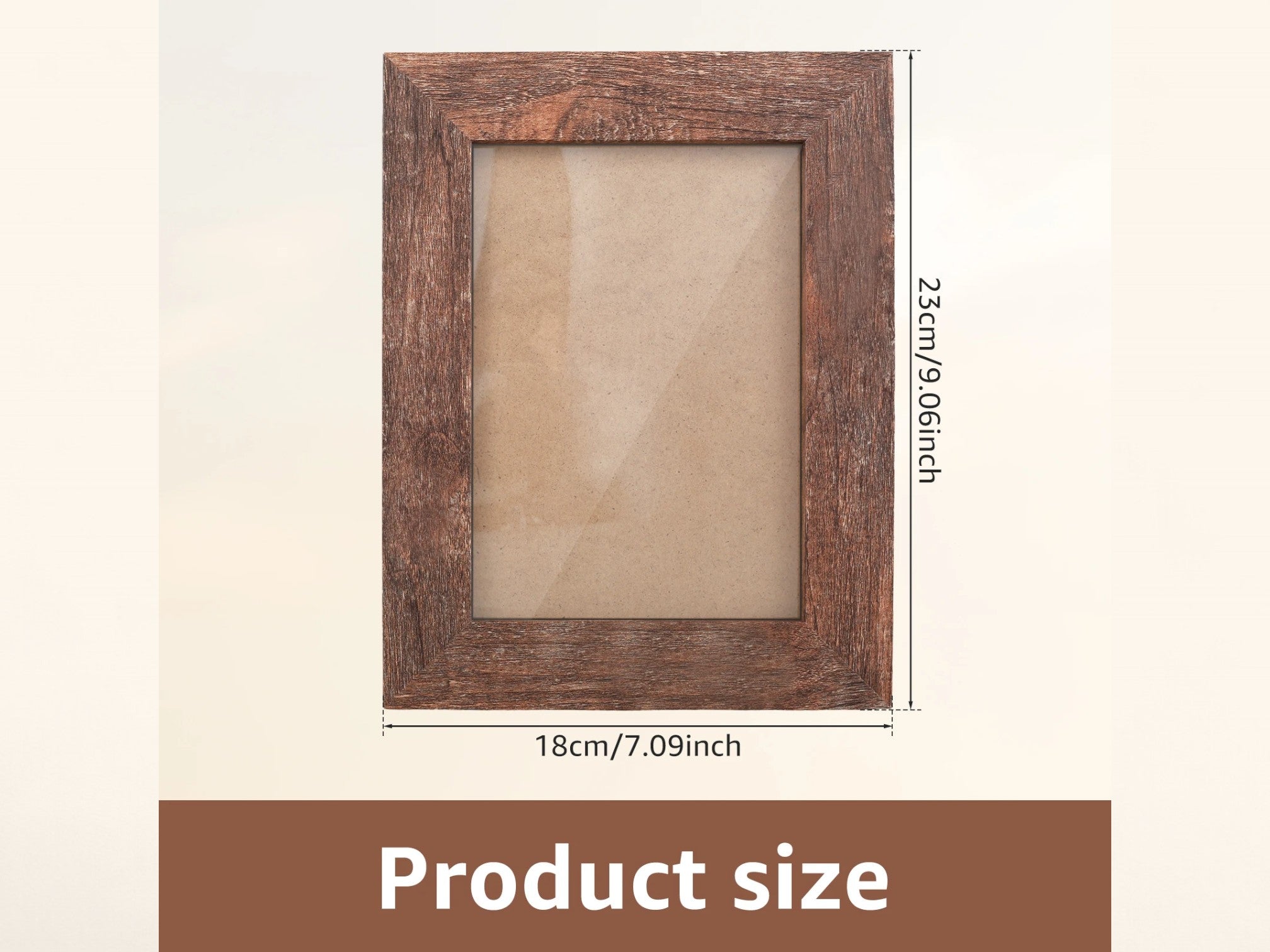 MOKU Artisan Wood Frames – 9×7 Inch (Set of 4)