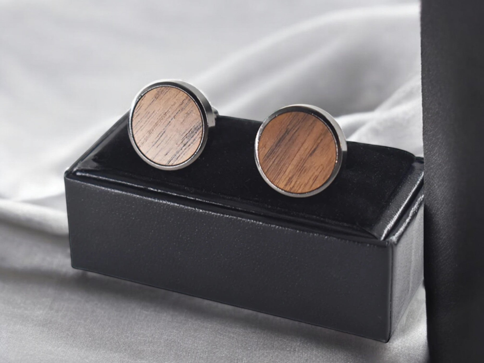 Wooden Elegance Cufflinks