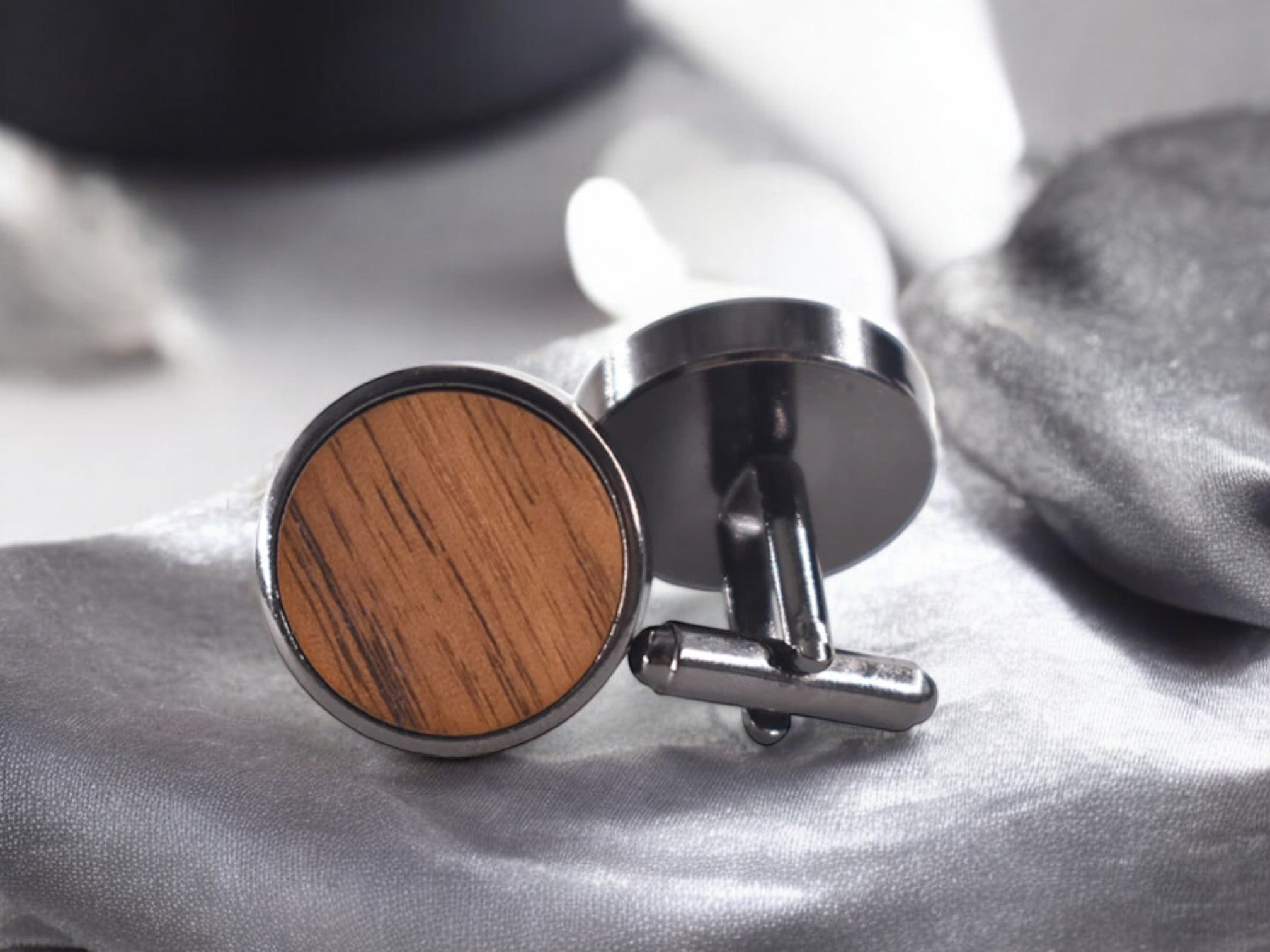 Wooden Elegance Cufflinks