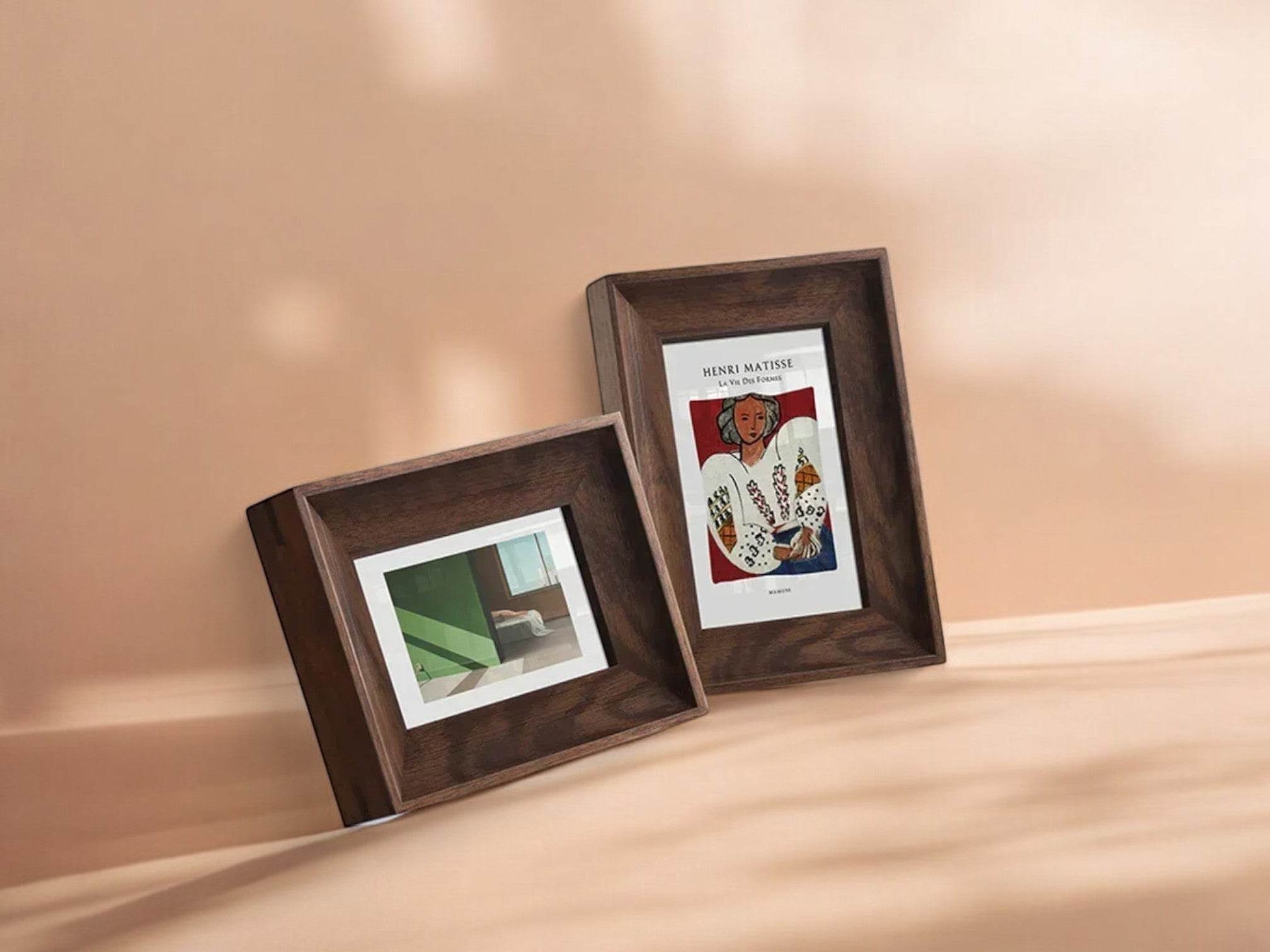 MOKU Retro Elegance Wood Frame – Timeless Design for Artful Spaces