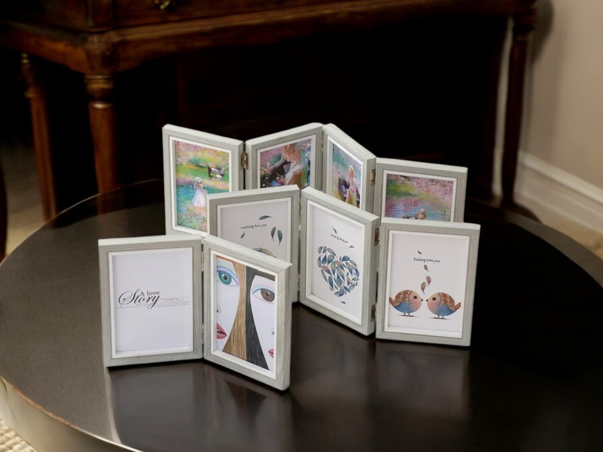 MOKU Folding Wood Photo Frame