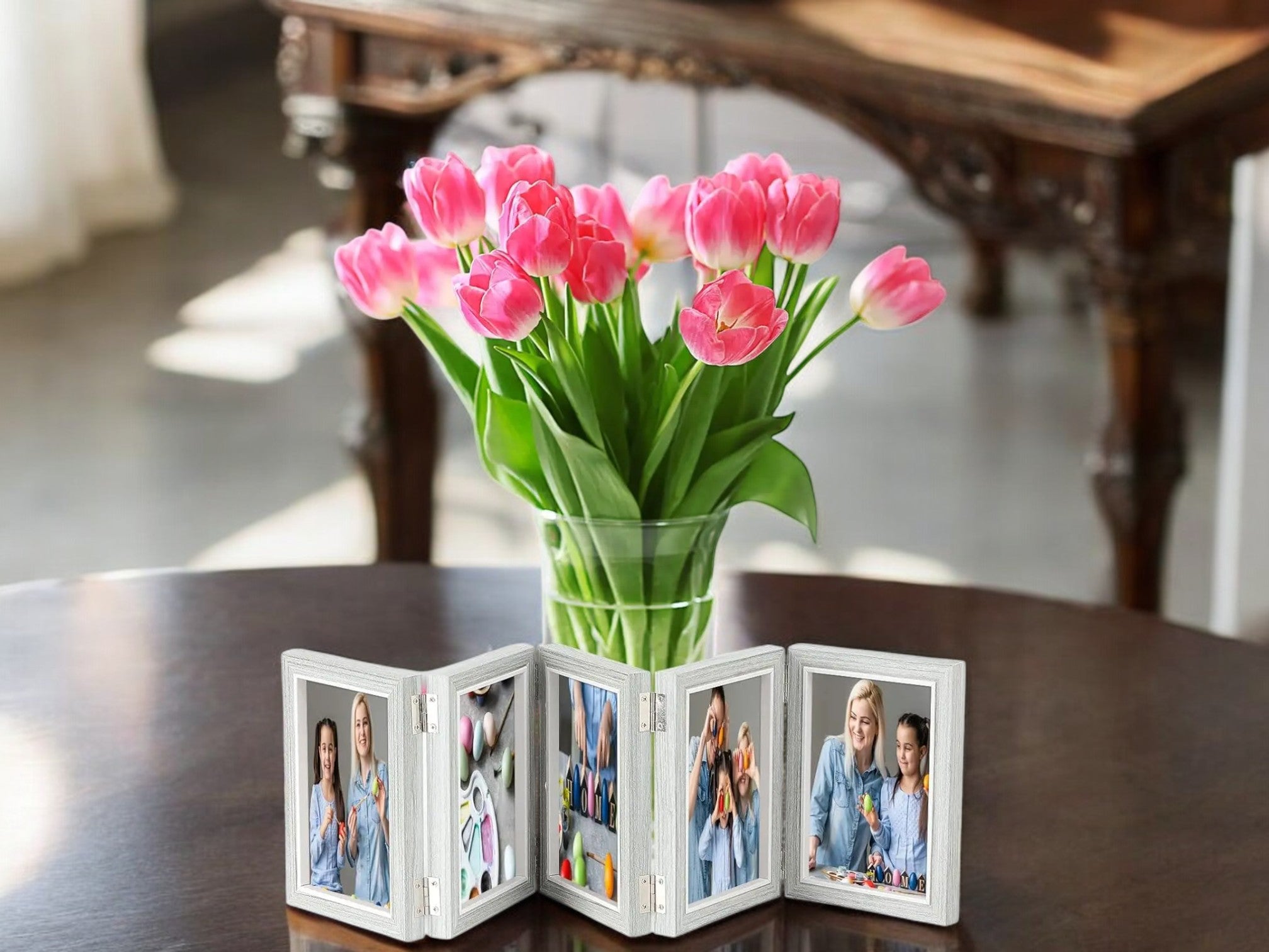 MOKU Folding Wood Photo Frame