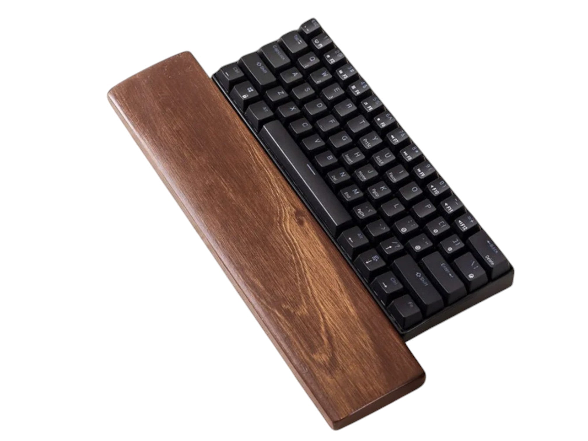 Wooden Keyboard Wrist Support - Ergonomic Palm Rest