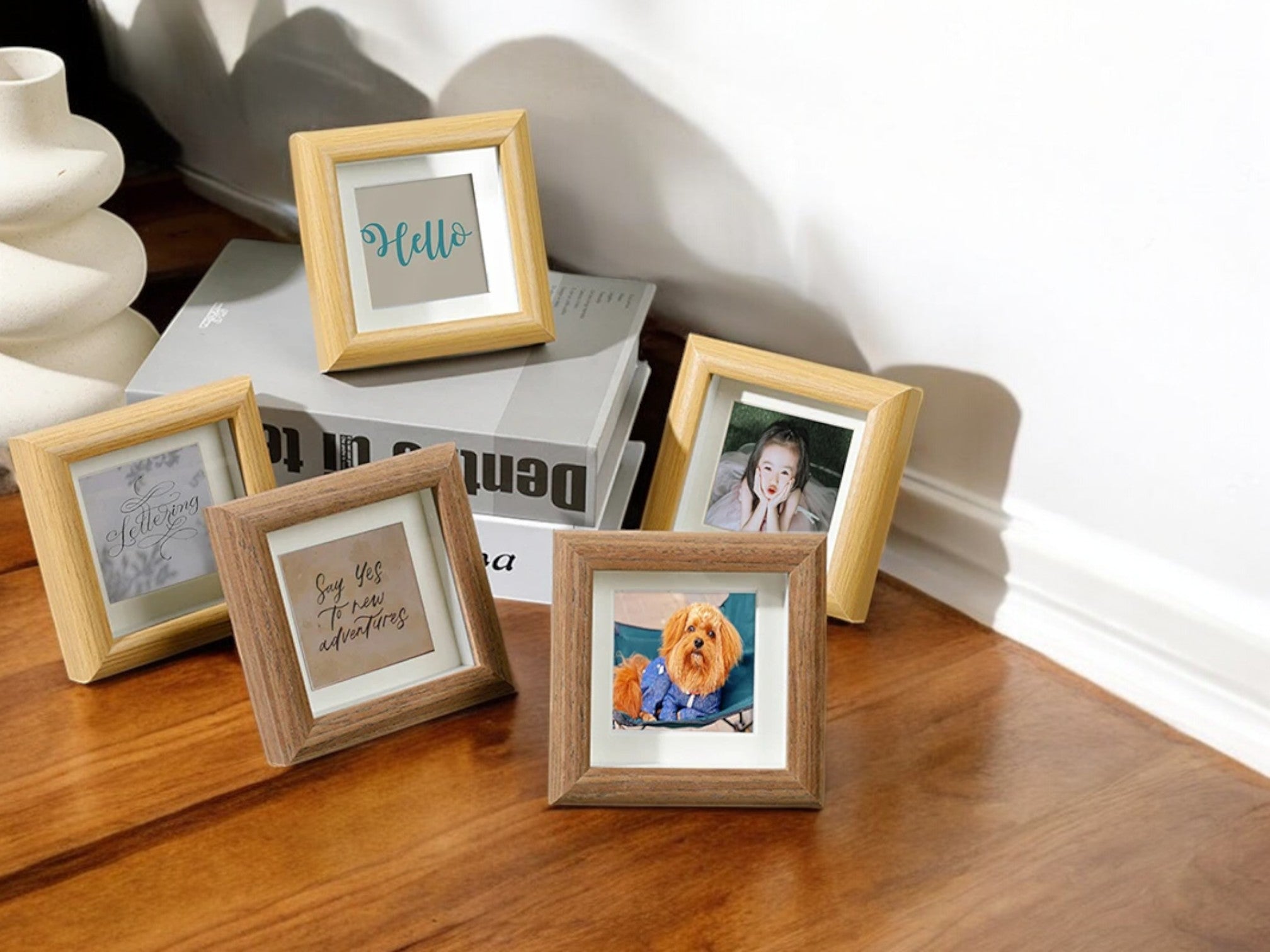 Handmade Wooden Photo Display Frame